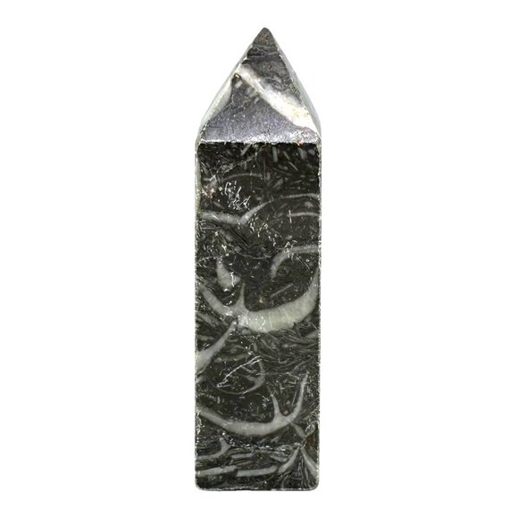 Shell Jasper Tower Black White Serenity Stability Protection 68g NWOT Cleansed - Picture 10 of 12